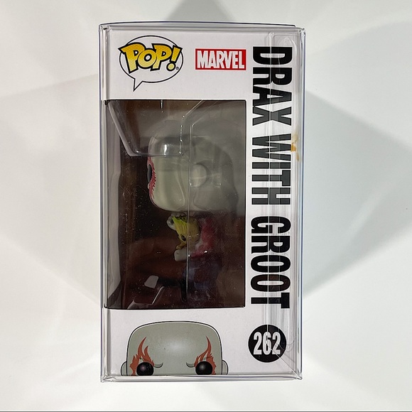 Marvel Guardians of the Galaxy Vol. 2 DRAX WITH GROOT #262 Funko Pop! Exclusive - Picture 3 of 8